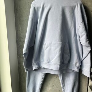 SKIMS Light Blue Sweatsuit NWOT